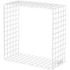 KALAGER Design WIRE SQUARE Wandregal 31x31 cm, Weiß