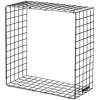 KALAGER Design WIRE SQUARE Hylde 31x31 cm, Rustic Grey