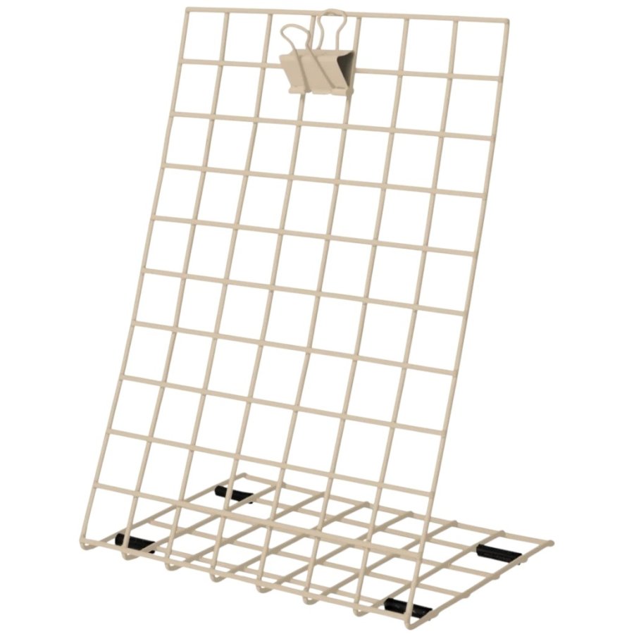 KALAGER Design GRID Tafelschild 26x18 cm, Cremebeige