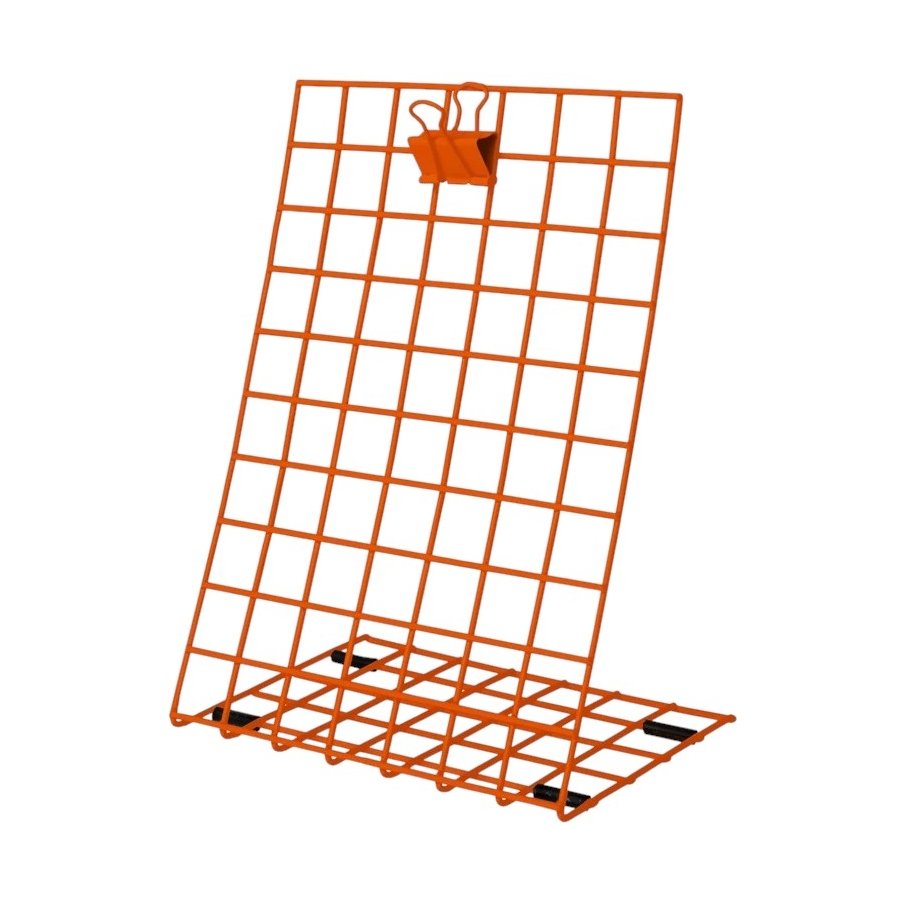 KALAGER Design GRID Tafelschild 26x18 cm, Orange