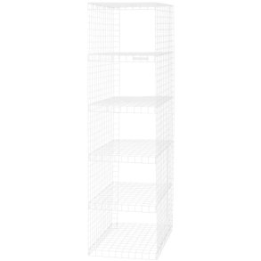 KALAGER Design GRID Wandrek 105x26 cm, Wit