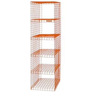 KALAGER Design GRID Wandrek 105x26 cm, Orange