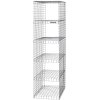 KALAGER Design GRID Reol 105x26 cm , Rustic Grey