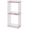 KALAGER Design GRID Reol 53,5x23,5 cm, Pink