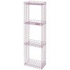 KALAGER Design GRID Reol 79,5x23,5 cm, Pink