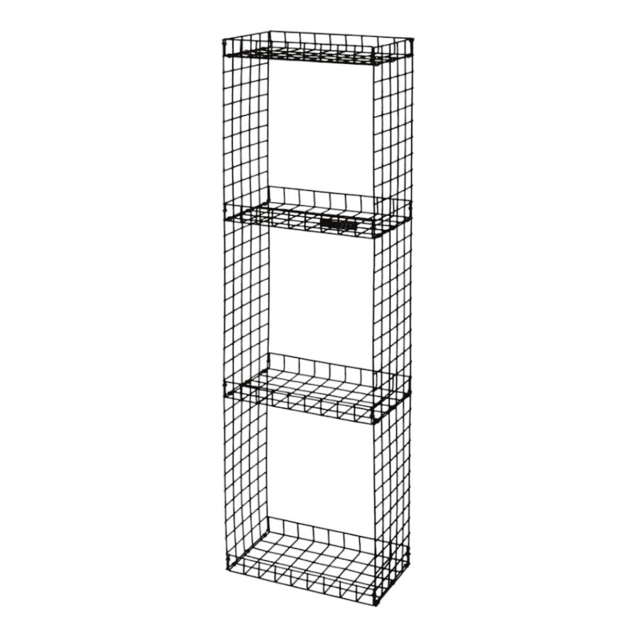 KALAGER Design GRID Reol 79,5x23,5 cm, Sort