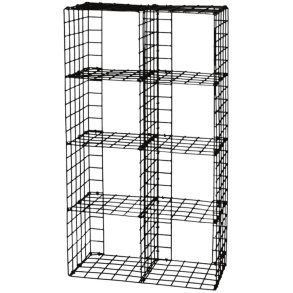 KALAGER Design Mokkenrek 51x27 cm, Zwart