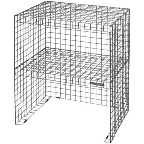 KALAGER Design GRID Bijzettafel H49,5 cm, Rustic Grey