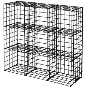 KALAGER Design Mokkenrek 40x38,5 cm, Zwart