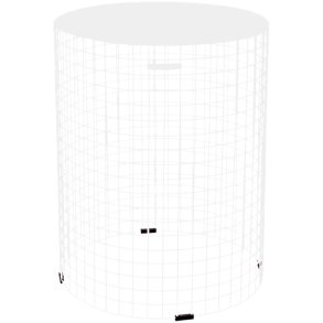 KALAGER Design Platform Rond H49,5 cm, Wit