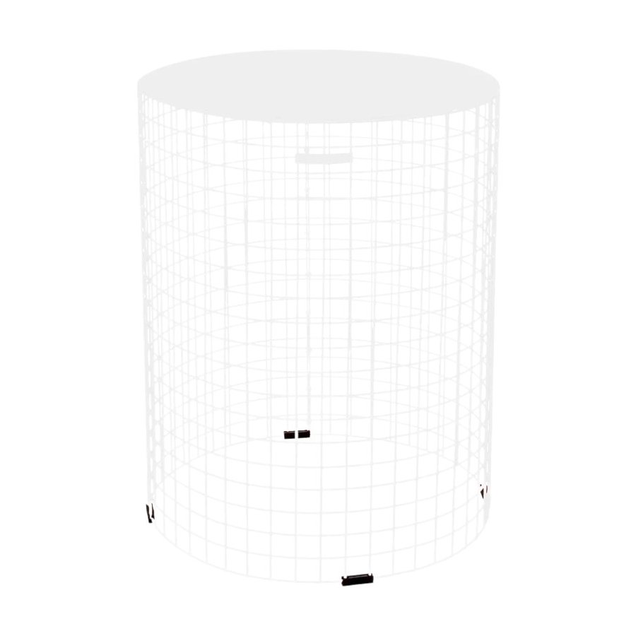 KALAGER Design Podie Rund H49,5 cm, Hvid