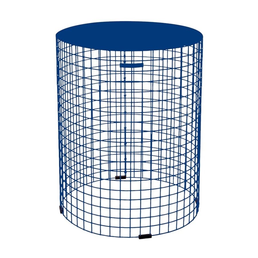 KALAGER Design Podie Rund H49,5 cm, Ultra Marine Blue