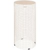 KALAGER Design Podie Rund H80 cm, Creme Beige