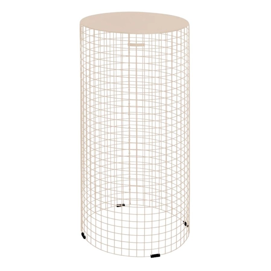 KALAGER Design Podie Rund H80 cm, Creme Beige