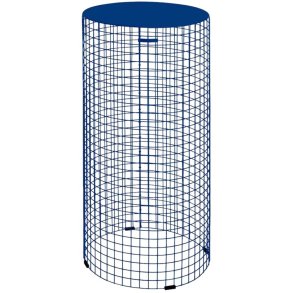 KALAGER Design Platform Rond H80 cm, Ultra Marine Blue