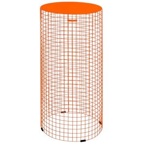 KALAGER Design Platform Rond H80 cm, Orange
