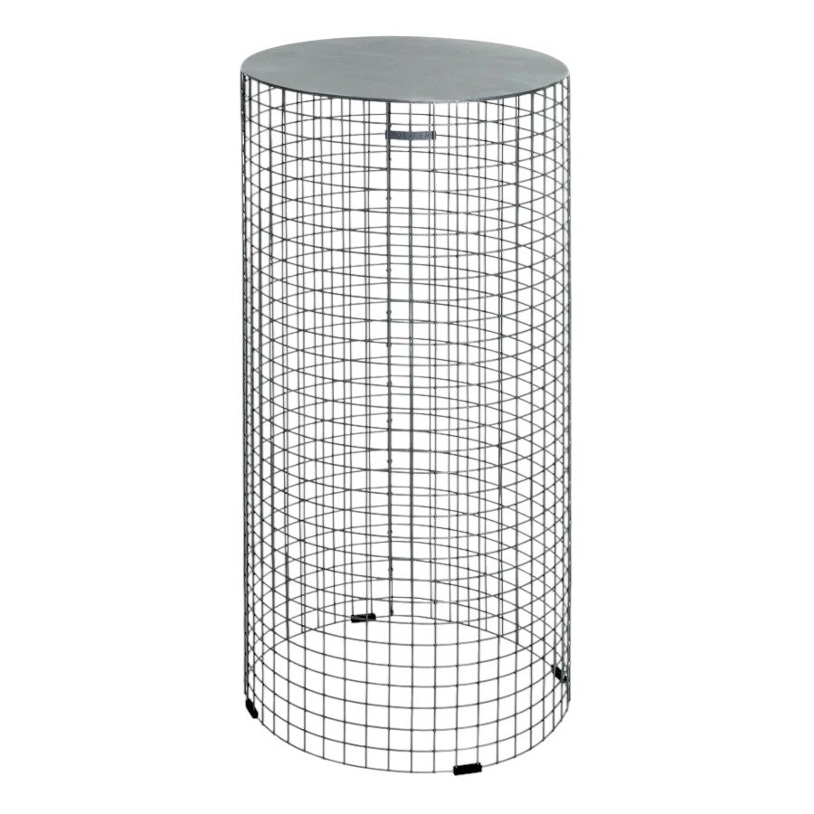 KALAGER Design Podie Rund H80 cm, Rustic grey