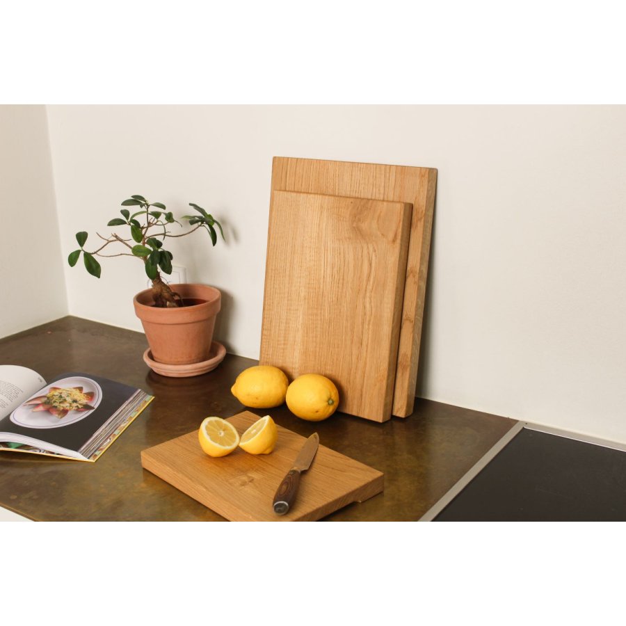 Kath & Andersen KA21 Snijplank 25x35 cm, Geolied Eikenhout