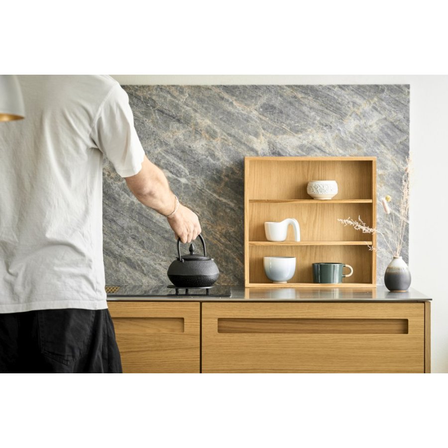 Kath & Andersen KA34 Kopschap 39x39 cm, Geolied Eikenhout