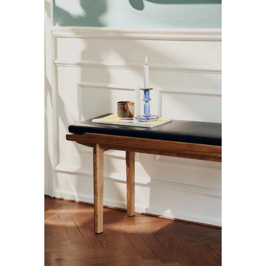 Kath & Andersen KA60 Bank 110 cm, Geölte Eiche/Schwarz