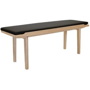 Kath & Andersen KA60 B�nk 110 cm, Olieret Eg/Sort