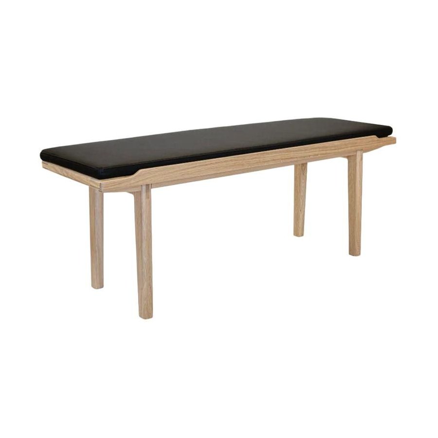 Kath & Andersen KA60 Bank 110 cm, Geölte Eiche/Schwarz