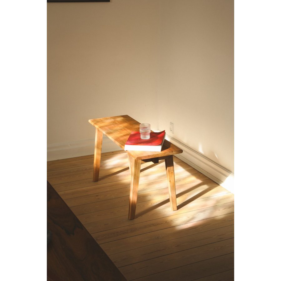 Kath & Andersen KA63 B�nk 90 cm, Olieret Eg