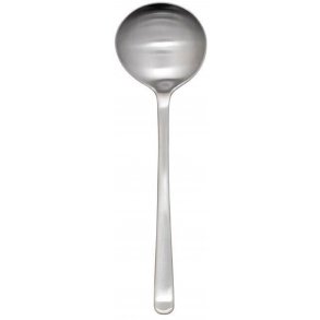 Kay Bojesen Grand Prix Boullion-/Dressinglffel, Stahl, matt 