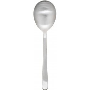 Kay Bojesen Grand Prix Servierlffel, Stahl matt 