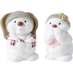 Klarborg Schneemänner 2022, Berteline & Baldur