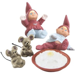 Klarborg Kerstkabouters met muis 5-delig, My & Milo