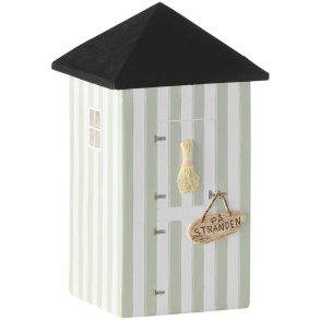 Klarborg Badehaus H13 cm, Stribben