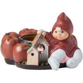 Klarborg Michelle Kalenderstnder 15 cm, Der Wichtel und das Rotkehlchen