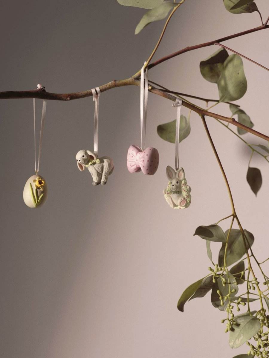 Klarborg H&auml;ngedekoration Fr&uuml;hlings-Tierkinder 2026 4er Set