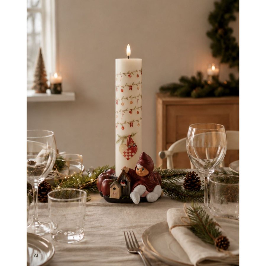 Klarborg Julelys LED �5/H22 cm