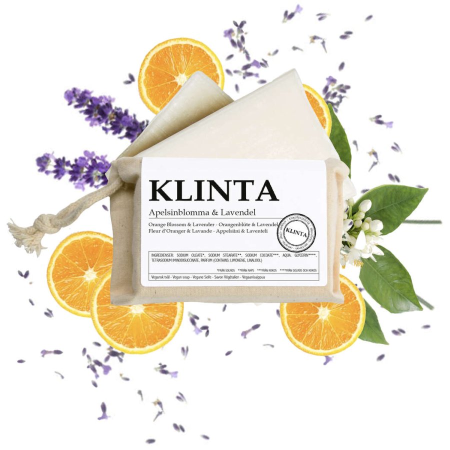 Klinta Seife 100 g, Orange & Lavendel