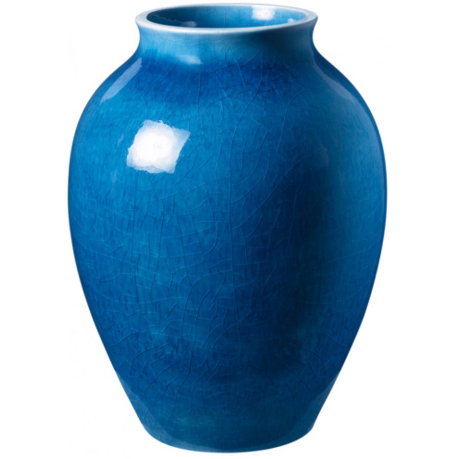 Knabstrup Keramik Vase 12,5 cm, Mrk Bl
