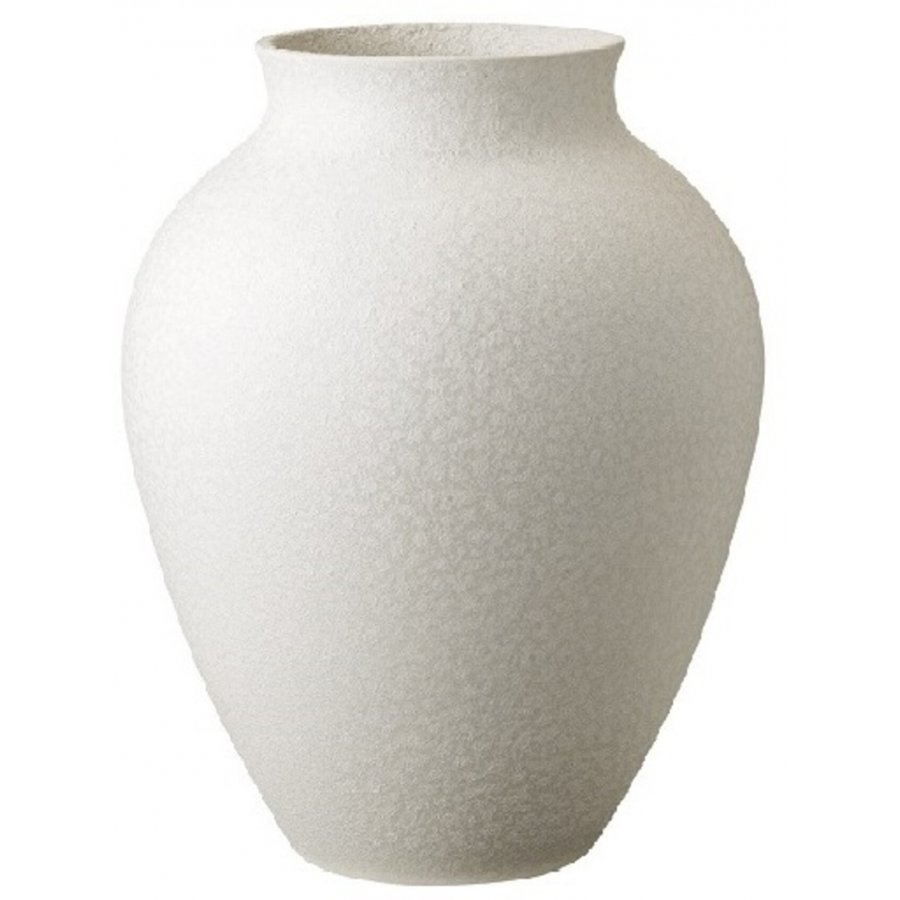 Knabstrup Keramik Vase 20 cm, Hvid