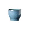 Knabstrup Keramik Blumentopf H15 cm, Dusty Blue