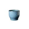 Knabstrup Keramik Blumentopf H10,5 cm, Dusty Blue