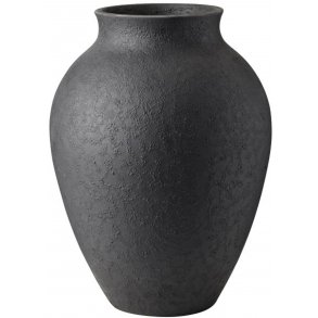 Knabstrup Keramik Vase 27 cm, Schwarz