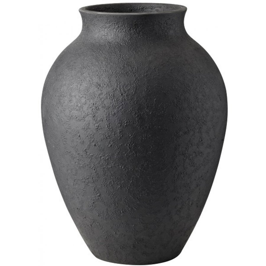 Knabstrup Keramik Vase 27 cm, Schwarz