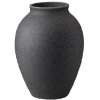 Knabstrup Keramik Vase 12,5 cm, Schwarz