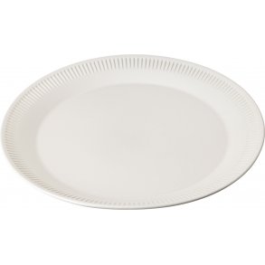 Knabstrup Keramik Tallerken 27cm, hvid