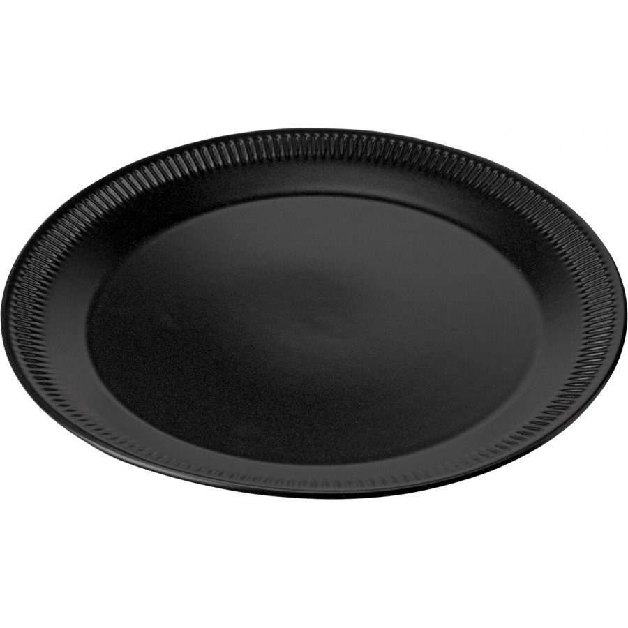 Knabstrup Keramik Tallerken �27 cm, Sort