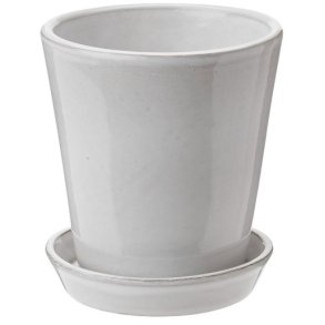Knabstrup Keramik Blumentopf 11 cm, Wei