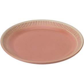 Knabstrup Keramik Colorit Tallerken 19 cm, Koral
