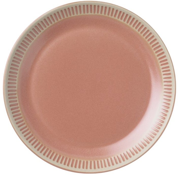 Knabstrup Keramik Colorit Tallerken 19 cm, Koral