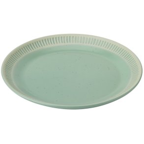 Knabstrup Keramik Colorit Tallerken 19 cm, Lys Gr�n