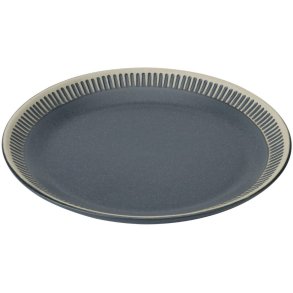 Knabstrup Keramik Colorit Tallerken 19 cm, M�rk Gr�